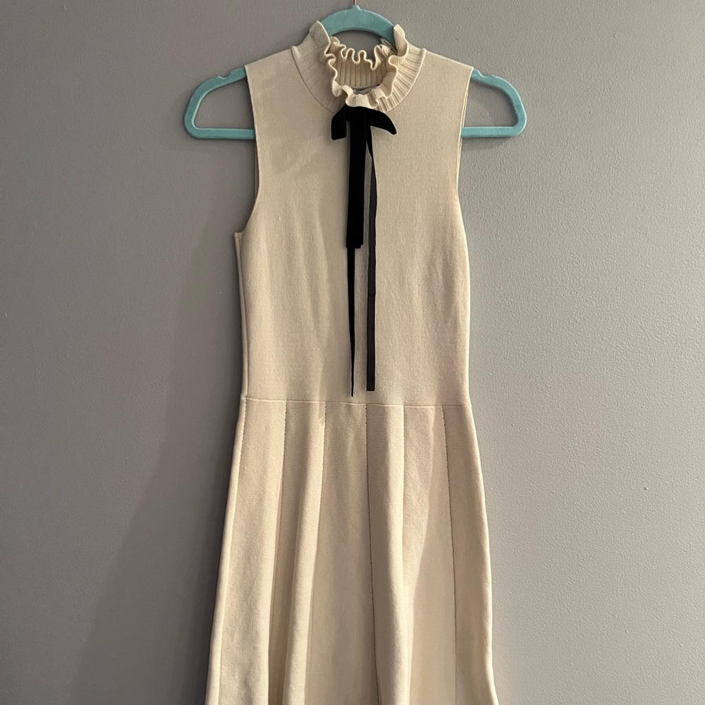 Cutest mini dress with velvet bow